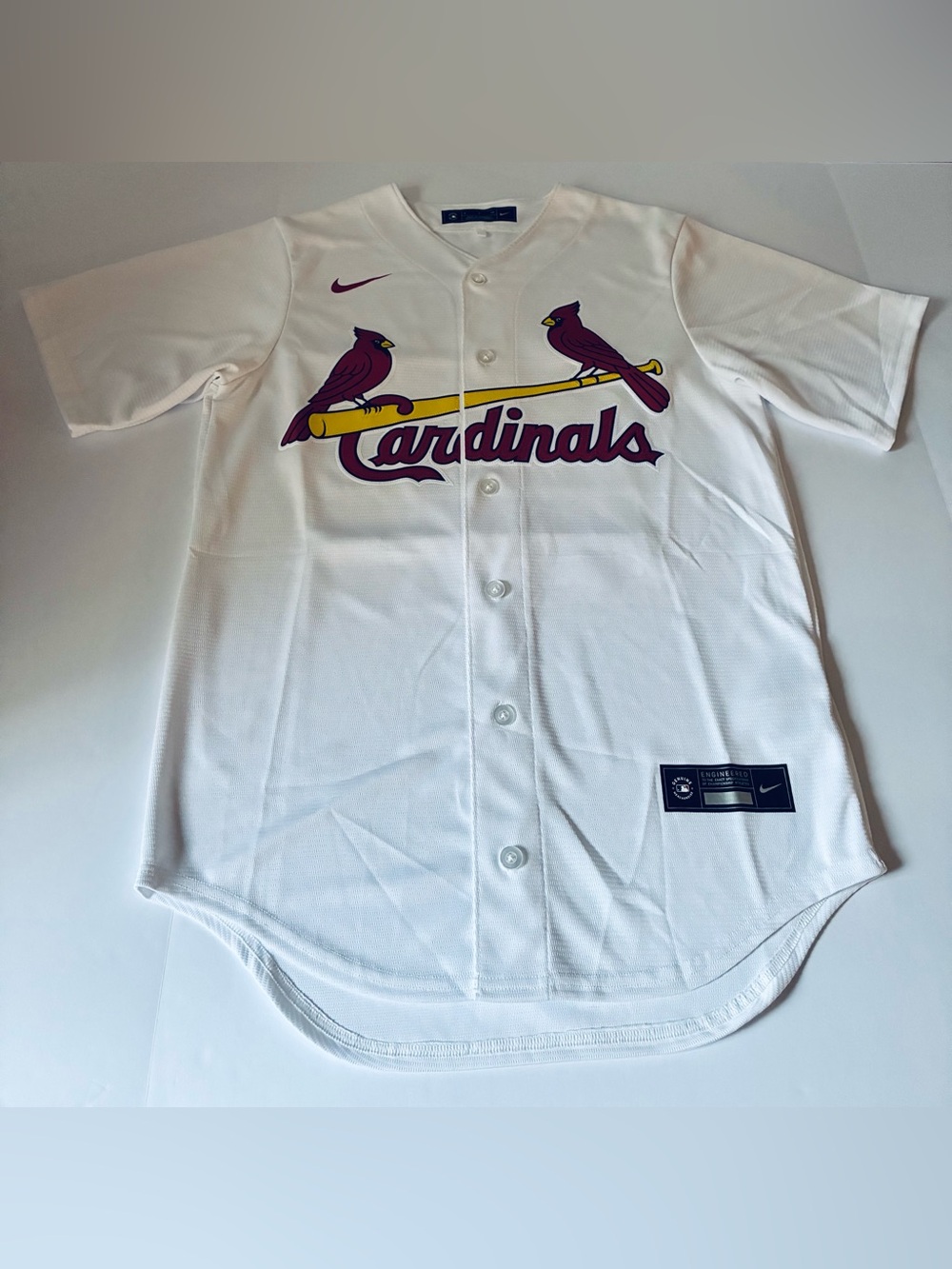 St. Louis Cardinals #50 Wainwright White Baseball Jersey Small Size